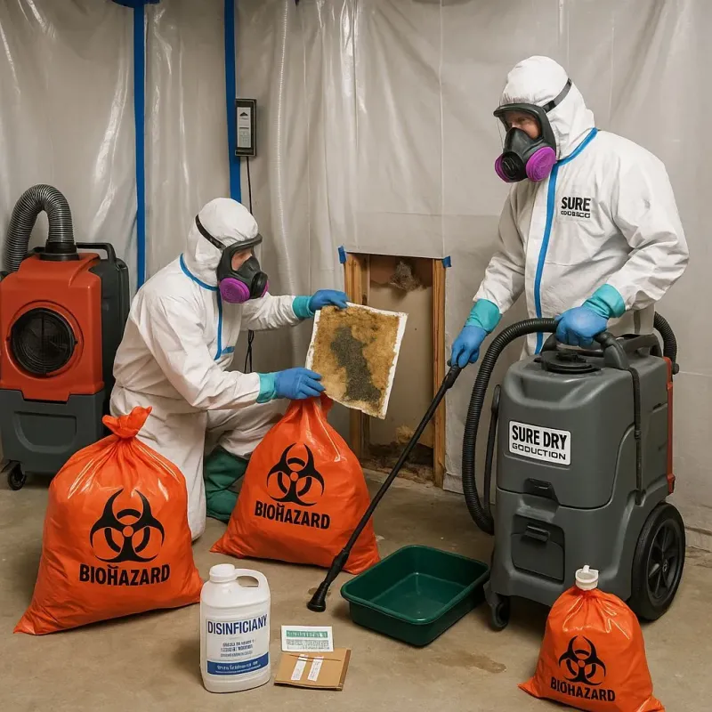 Contaminated Water Handling Protocols process in Cass County, ND