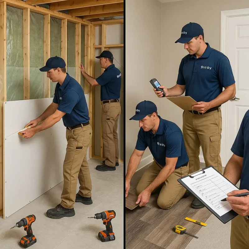 Repairs and Reconstruction process in Cass County, ND